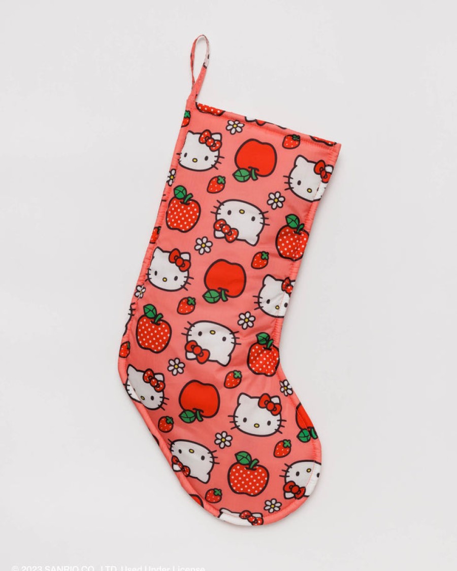 Home Baggu | Holiday Stocking : Hello Kitty Apple - Baggu